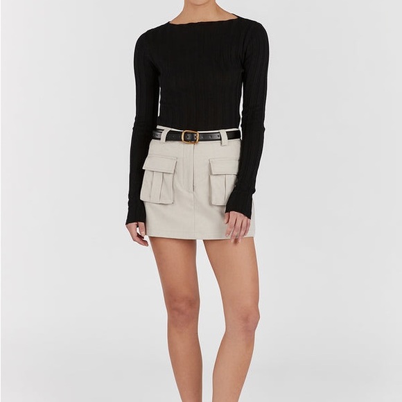 DISSH Harley Cargo Skort in Stone - Picture 1 of 7